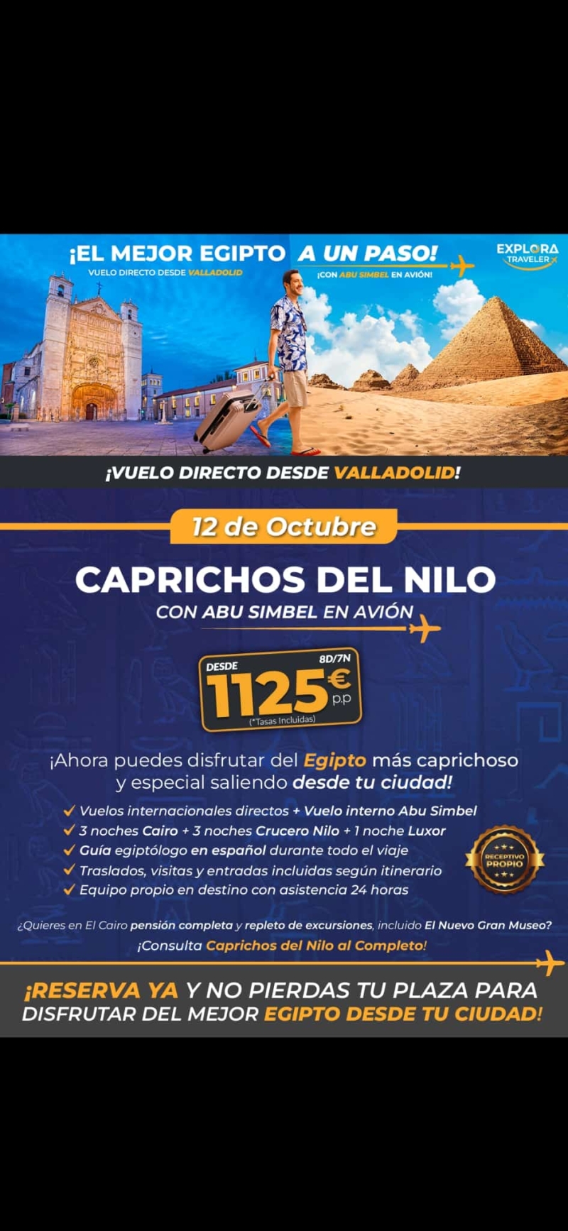 EGIPTO desde Valladolid